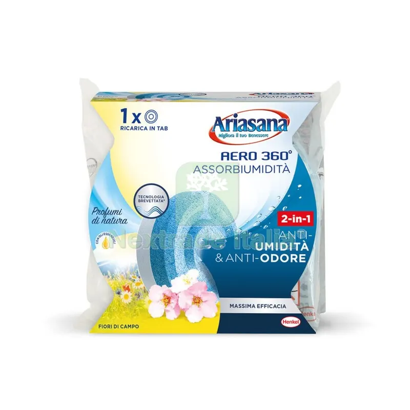 12PZ Ariasana Ricarica Aero 360 TAB Fiori 450 G — Casalinghi e organizzazione — rif. FERX.507726 12PZ Ariasana Ricarica Aero 360 TAB Fiori 450 G — Casalinghi e organizzazione — rif. FERX.507726