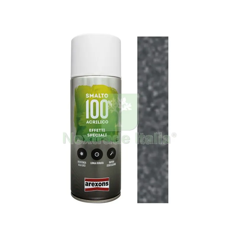 6PZ Smalto Spray Ferro Micaceo Grigio Peltro 3720 — Bombolette e vernici spray — rif. FERX.507739 6PZ Smalto Spray Ferro Micaceo Grigio Peltro 3720 — Bombolette e vernici spray — rif. FERX.507739