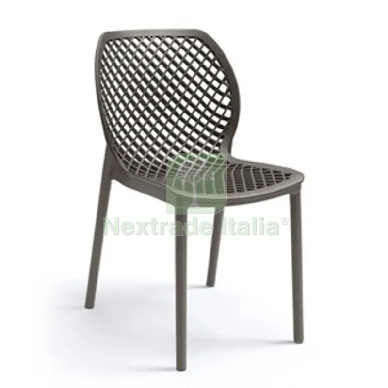 Sedia Aria Impilabile 47X60XH82CM Tortora — Arredo — rif. FERX.507820 Sedia Aria Impilabile 47X60XH82CM Tortora — Arredo — rif. FERX.507820