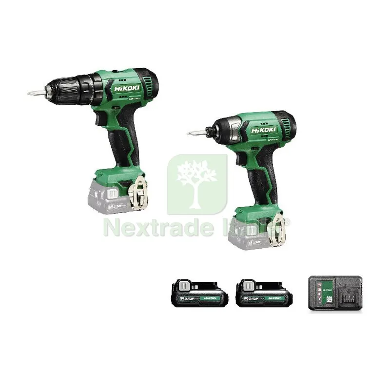 HIKOKI KIT TRAPANO+AVVITATORE IMP KC12HKDA2 12V — Trapani e avvitatori — rif. FERX.507947 HIKOKI KIT TRAPANO+AVVITATORE IMP KC12HKDA2 12V — Trapani e avvitatori — rif. FERX.507947