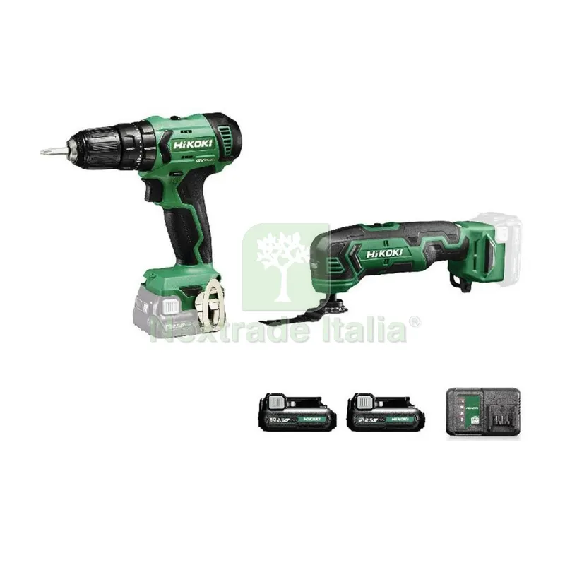 HIKOKI KIT TRAPANO+UT.MULTIFUNZIONE KC12HKCV 12V — Trapani e avvitatori — rif. FERX.507948