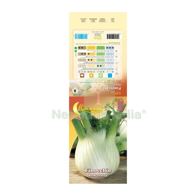 10PZ Semi Orto Finocchio Romanesco — Protezione piante e sementi — rif. FERX.508061 10PZ Semi Orto Finocchio Romanesco — Protezione piante e sementi — rif. FERX.508061