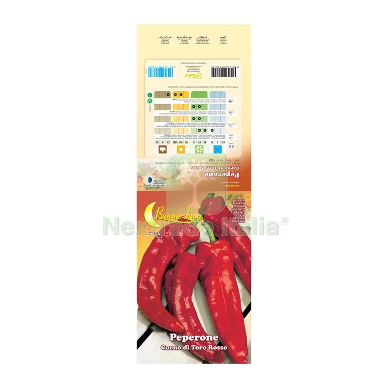 10PZ SEMI ORTO PEPERONE CORNO ROSSO — Protezione piante e sementi — rif. FERX.508067 10PZ SEMI ORTO PEPERONE CORNO ROSSO — Protezione piante e sementi — rif. FERX.508067