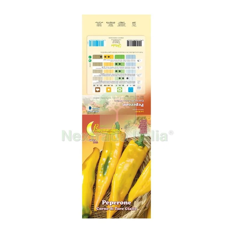10PZ SEMI ORTO PEPERONE CORNO GIALLO — Protezione piante e sementi — rif. FERX.508068 10PZ SEMI ORTO PEPERONE CORNO GIALLO — Protezione piante e sementi — rif. FERX.508068