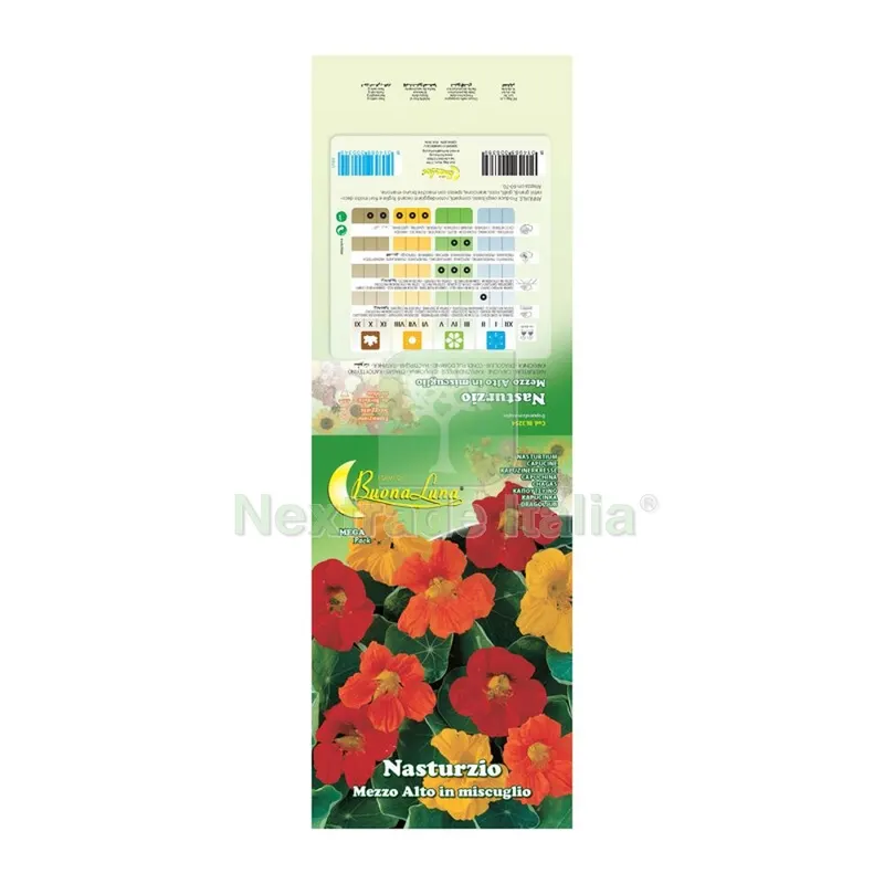 10PZ SEMI GARDEN NASTURZIO RAMPICANTE — Protezione piante e sementi — rif. FERX.508072