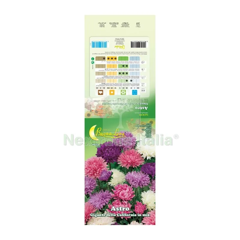 10PZ SEMI GARDEN ASTRO DELLA CINA — Protezione piante e sementi — rif. FERX.508078 10PZ SEMI GARDEN ASTRO DELLA CINA — Protezione piante e sementi — rif. FERX.508078