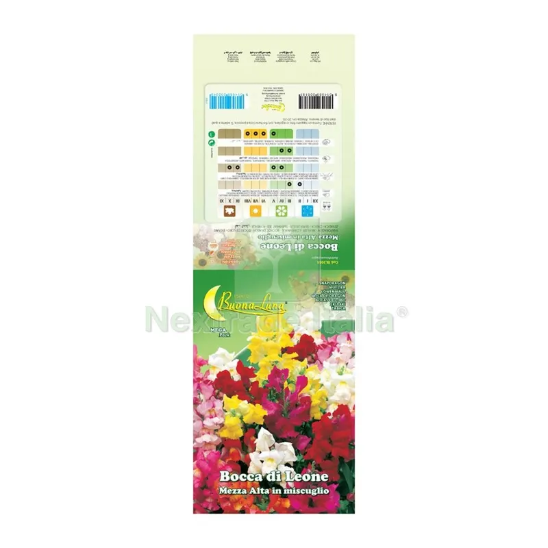 10PZ SEMI GARDEN BOCCA DI LEONE — Protezione piante e sementi — rif. FERX.508081 10PZ SEMI GARDEN BOCCA DI LEONE — Protezione piante e sementi — rif. FERX.508081