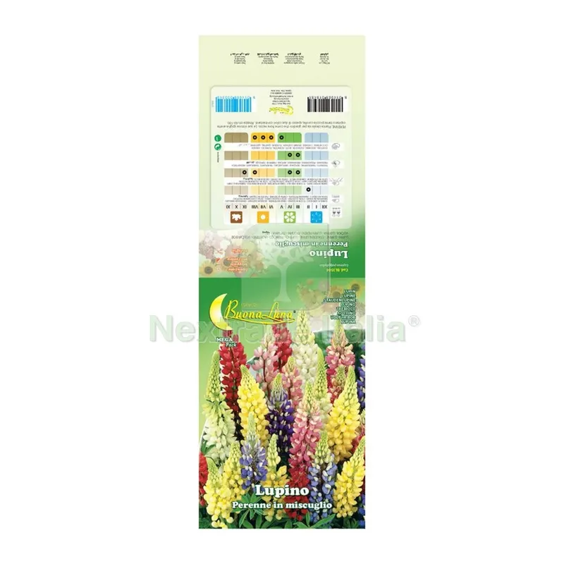 10PZ SEMI GARDEN LUPINO PERENNE — Protezione piante e sementi — rif. FERX.508087 10PZ SEMI GARDEN LUPINO PERENNE — Protezione piante e sementi — rif. FERX.508087