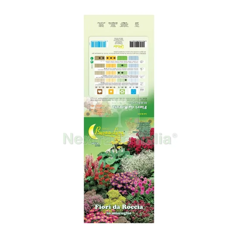 10PZ SEMI GARDEN FIORI DA ROCCIA — Protezione piante e sementi — rif. FERX.508089 10PZ SEMI GARDEN FIORI DA ROCCIA — Protezione piante e sementi — rif. FERX.508089