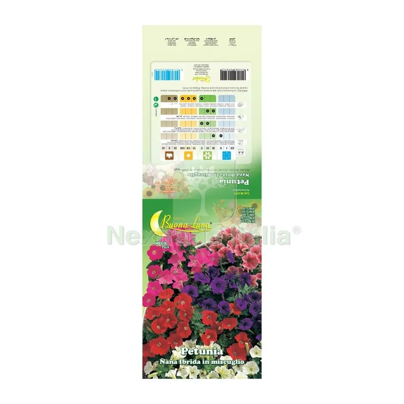 10PZ SEMI GARDEN PETUNIA HYBRIDA — Protezione piante e sementi — rif. FERX.508090 10PZ SEMI GARDEN PETUNIA HYBRIDA — Protezione piante e sementi — rif. FERX.508090