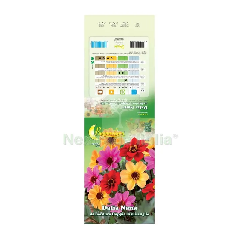 10PZ SEMI GARDEN DALIA SEMPLICE — Protezione piante e sementi — rif. FERX.508095 10PZ SEMI GARDEN DALIA SEMPLICE — Protezione piante e sementi — rif. FERX.508095