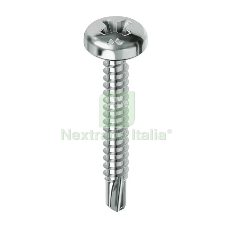 500PZ VITE AUTOPERFORANTE TC 3,5X 13MM ZN BIANCA DRILLEX — Viti — rif. FERX.508121 500PZ VITE AUTOPERFORANTE TC 3,5X 13MM ZN BIANCA DRILLEX — Viti — rif. FERX.508121