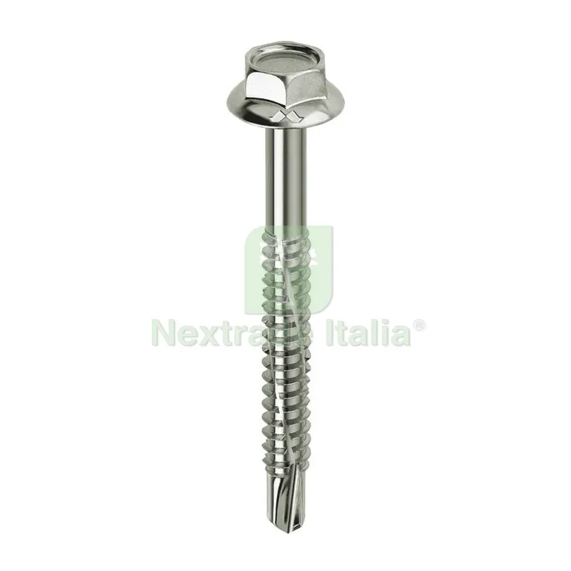100PZ Tirafondo Autoperforante TE 6,3X160MM CHR Kovervit DX — Viti — rif. FERX.508187