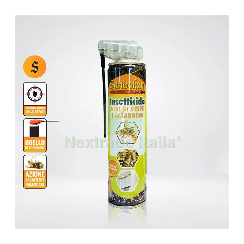 12PZ Disabituante per Animali Nidi di Vespe e Calabroni 400ML — Protezione piante e sementi — rif. FERX.508232 12PZ Disabituante per Animali Nidi di Vespe e Calabroni 400ML — Protezione piante e sementi — rif. FERX.508232