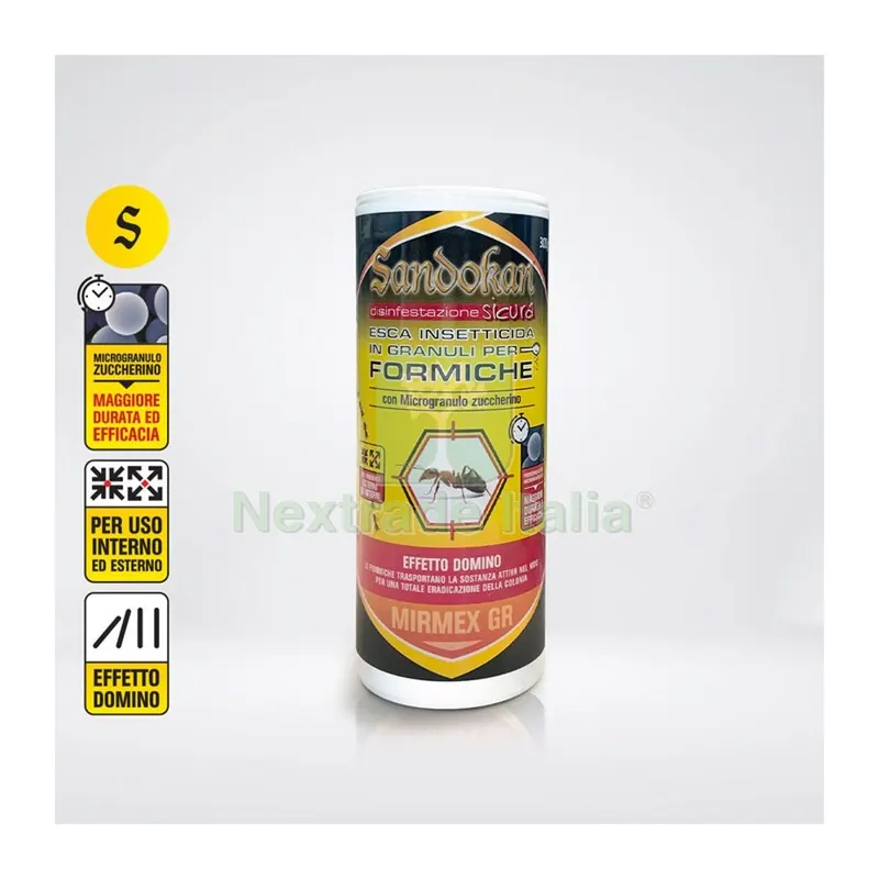 Disabituante per Animali Formiche Granulare 300G — Protezione piante e sementi — rif. FERX.508239 Disabituante per Animali Formiche Granulare 300G — Protezione piante e sementi — rif. FERX.508239