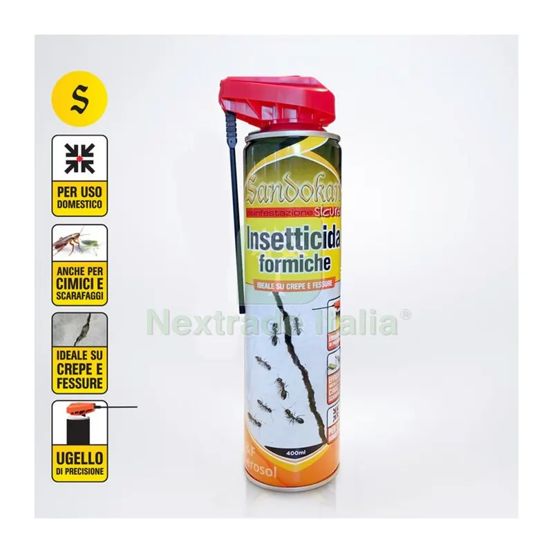 12PZ DISABITUANTE PER ANIMALI FORMICHE E STRISCIANTI 400ML — Protezione piante e sementi — rif. FERX.508240 12PZ DISABITUANTE PER ANIMALI FORMICHE E STRISCIANTI 400ML — Protezione piante e sementi — rif. FERX.508240