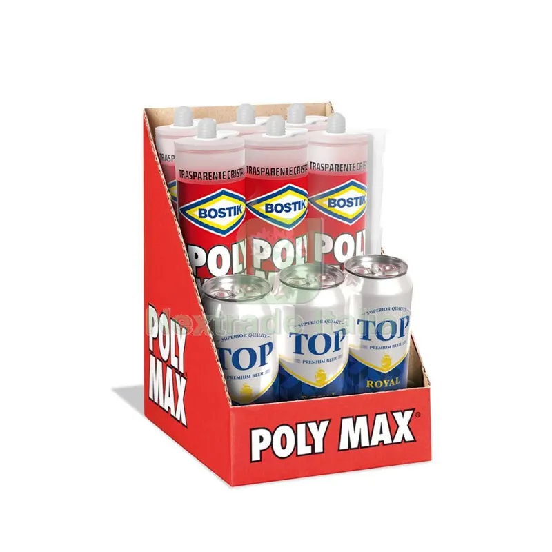 Bostik Polymax Expo Cristal Express 6 CART+3 Birre — Adesivi e sigillanti — rif. FERX.508394 Bostik Polymax Expo Cristal Express 6 CART+3 Birre — Adesivi e sigillanti — rif. FERX.508394