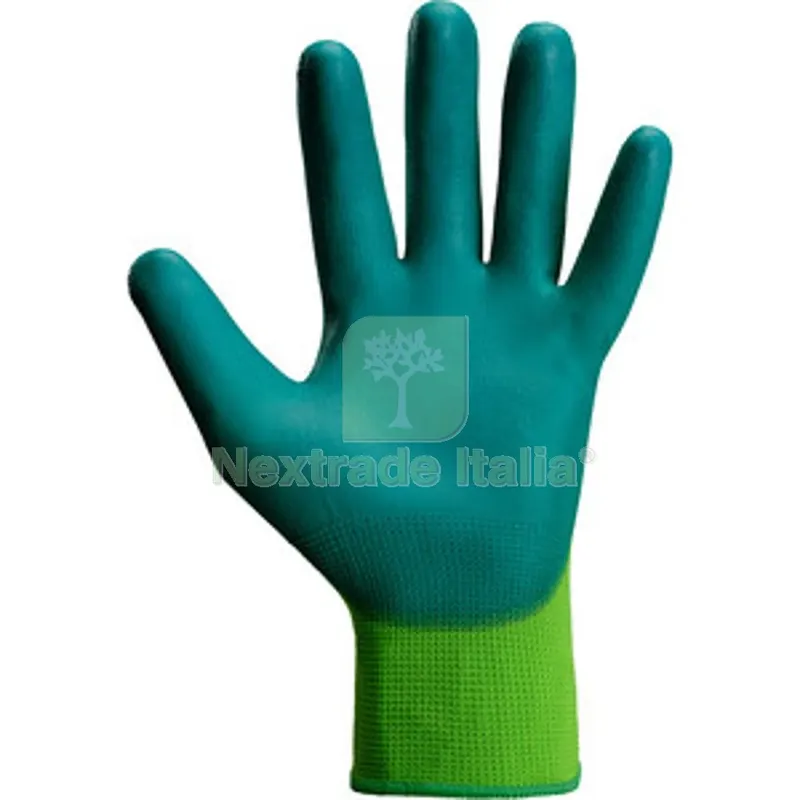 12PAIA GUANTI GARDEN POLIESTERE/POLURIETANO TG. 7 — Guanti da lavoro — rif. FERX.508435
