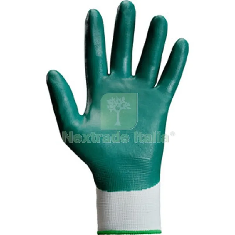 12PAIA GUANTI GARDEN POLIESTERE /NITRILE TG. 8 — Guanti da lavoro — rif. FERX.508440
