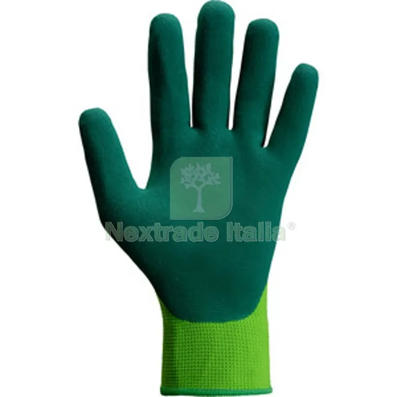 12PAIA Guanti Garden Poliest/Nitrile Sabbiato TG. 8 — Guanti da lavoro — rif. FERX.508444
