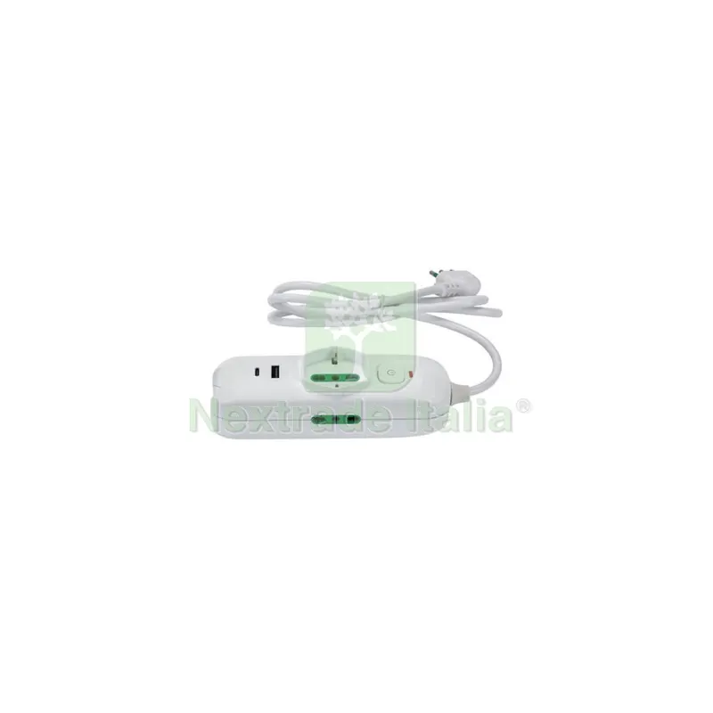 FME 474124 MULTIPRESA 2P BIP+1BIP/SCH+USB-A-C TRIAX — Interruttori e prese — rif. FERX.508447