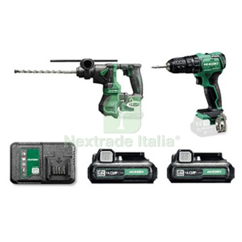 Hikoki Kit TRAPANO+TASSELLATORE KC12DH 12V — Trapani e avvitatori — rif. FERX.508448 Hikoki Kit TRAPANO+TASSELLATORE KC12DH 12V — Trapani e avvitatori — rif. FERX.508448