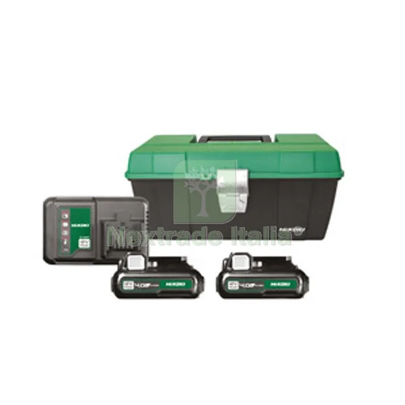 HIKOKI PACK BATTERIA HKA901240V 12V 2X4AH + CARIC — Trapani e avvitatori — rif. FERX.508449 HIKOKI PACK BATTERIA HKA901240V 12V 2X4AH + CARIC — Trapani e avvitatori — rif. FERX.508449