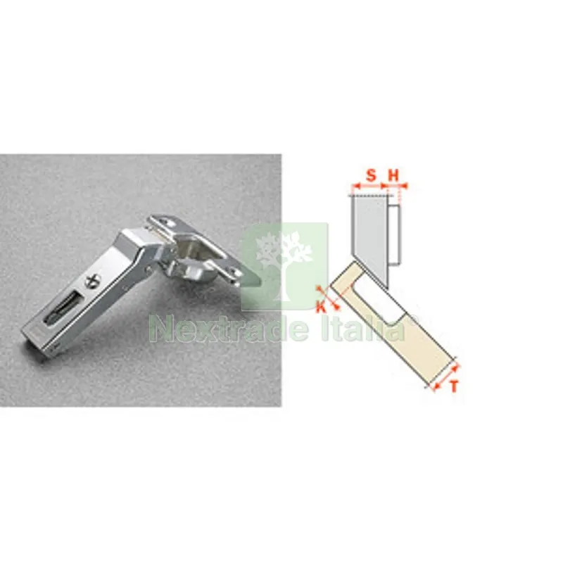 BL Cerniera Salice C2ABM99 Collo 45 2 PZ — Cerniere e cardini — rif. FERX.508485 BL Cerniera Salice C2ABM99 Collo 45 2 PZ — Cerniere e cardini — rif. FERX.508485