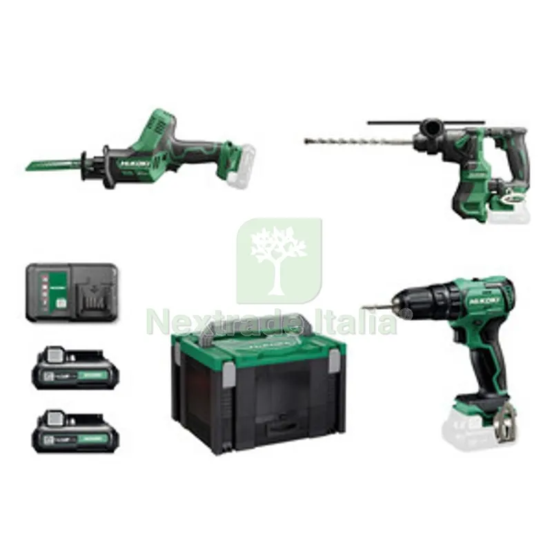 Hikoki Kit TRAPANO+SEGACCIO+TASSEL KC12SKB 12V — Attrezzi da giardino — rif. FERX.508486
