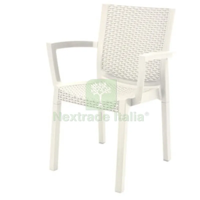 POLTRONA PANAREA CONFORT RATTAN BIANCO — Arredo — rif. FERX.508632 POLTRONA PANAREA CONFORT RATTAN BIANCO — Arredo — rif. FERX.508632