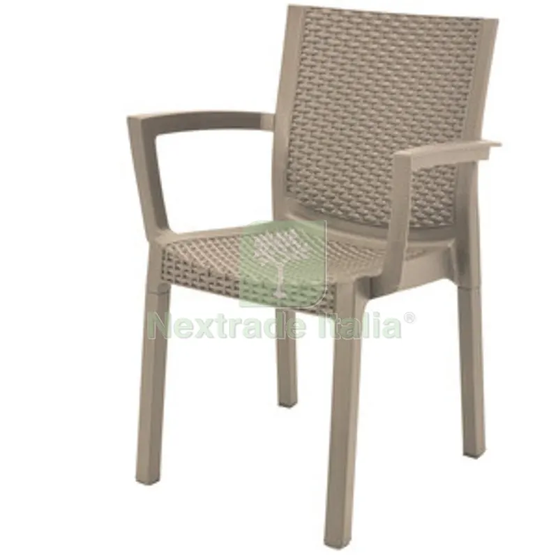 Poltrona Panarea Confort Rattan Tortora — Arredo — rif. FERX.508634 Poltrona Panarea Confort Rattan Tortora — Arredo — rif. FERX.508634