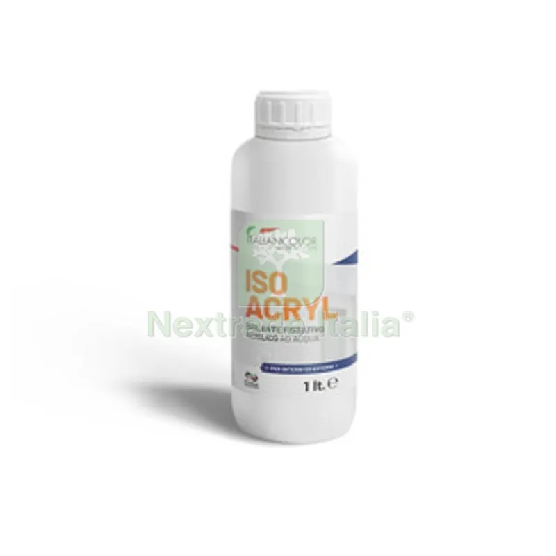 8PZ ISOLANTE FISSATIVO ACRILICO ISOACRIL 1L — Pitture murali e idropitture — rif. FERX.508696