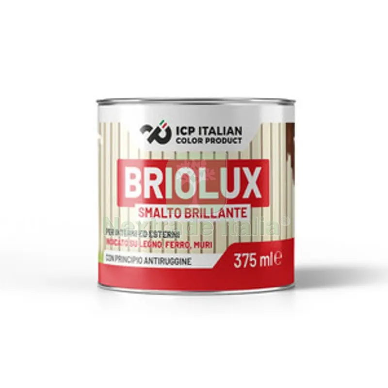 6PZ SMALTO BRIOLUX 375ML BIANCO GHIACCIO — Vernici e smalti — rif. FERX.508751 6PZ SMALTO BRIOLUX 375ML BIANCO GHIACCIO — Vernici e smalti — rif. FERX.508751