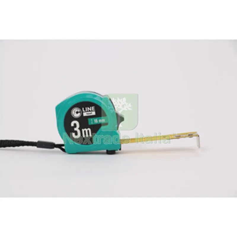 12PZ C FLESSOMETRO ABS COMPATTO 3MX16MM EASY FLEX 3 — Misurazione e taglio manuale — rif. FERX.508774 12PZ C FLESSOMETRO ABS COMPATTO 3MX16MM EASY FLEX 3 — Misurazione e taglio manuale — rif. FERX.508774
