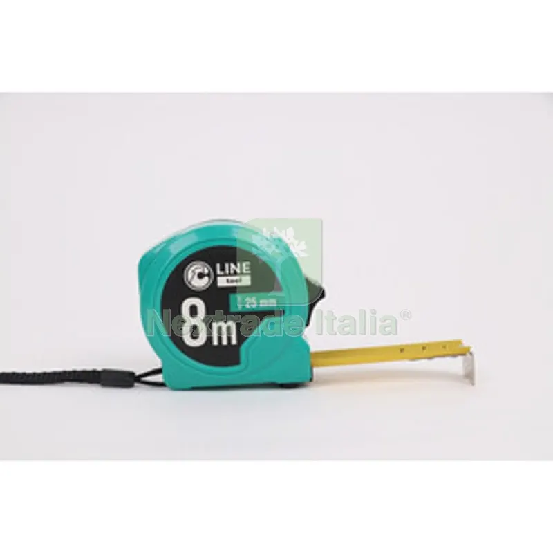 6PZ C FLESSOMETRO ABS COMPATTO 8MX25MM EASY FLEX 8 — Misurazione e taglio manuale — rif. FERX.508776 6PZ C FLESSOMETRO ABS COMPATTO 8MX25MM EASY FLEX 8 — Misurazione e taglio manuale — rif. FERX.508776