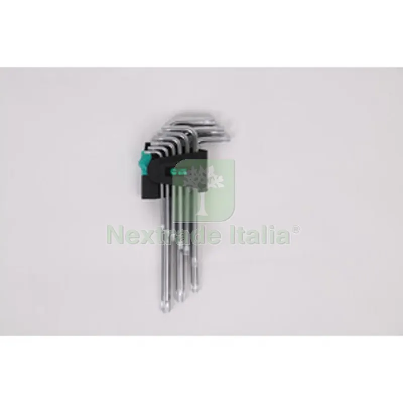 6CF C SET 9 CHIAVI ESAGONALI TORX CRV MEDIUM — Chiavi e bussole — rif. FERX.508808 6CF C SET 9 CHIAVI ESAGONALI TORX CRV MEDIUM — Chiavi e bussole — rif. FERX.508808