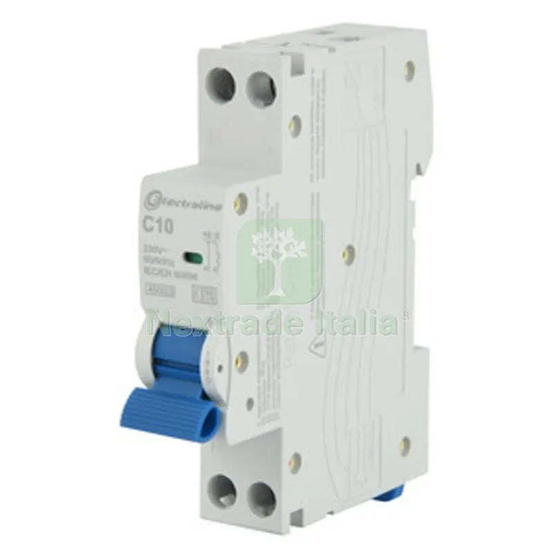 2PZ INTERRUTTORE MAGNETOTERMICO 10A 1P+N 4,5KA — Interruttori e prese — rif. FERX.508839