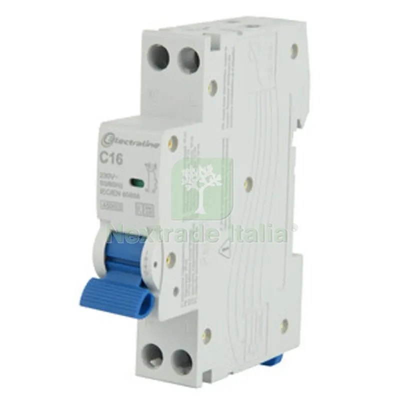 2PZ INTERRUTTORE MAGNETOTERMICO 16A 1P+N 4,5KA — Interruttori e prese — rif. FERX.508840