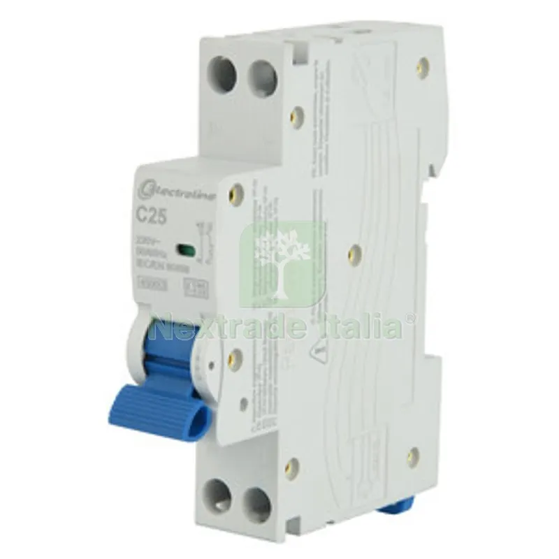 2PZ INTERRUTTORE MAGNETOTERMICO 25A 1P+N 4,5KA — Interruttori e prese — rif. FERX.508842 2PZ INTERRUTTORE MAGNETOTERMICO 25A 1P+N 4,5KA — Interruttori e prese — rif. FERX.508842