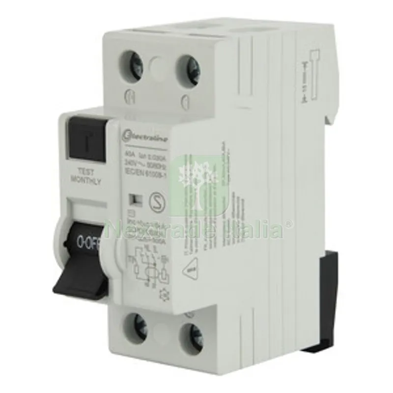 2PZ INTERRUTTORE DIFFERENZIALE 30MA 40A 6KA TIPO AC — Interruttori e prese — rif. FERX.508844 2PZ INTERRUTTORE DIFFERENZIALE 30MA 40A 6KA TIPO AC — Interruttori e prese — rif. FERX.508844