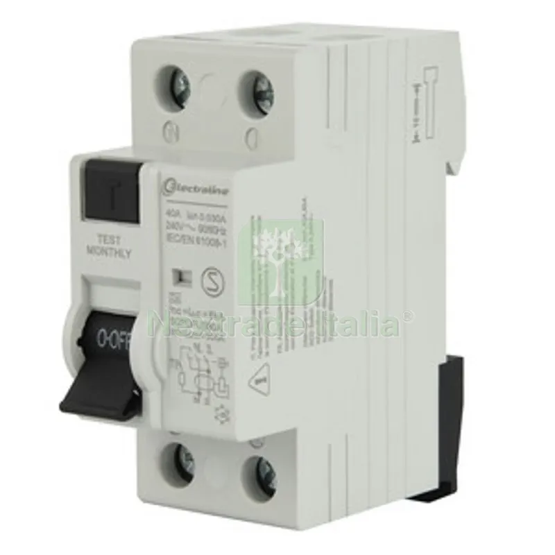 2PZ INTERRUTTORE DIFFERENZIALE 30MA 40A 6KA TIPO A — Interruttori e prese — rif. FERX.508845 2PZ INTERRUTTORE DIFFERENZIALE 30MA 40A 6KA TIPO A — Interruttori e prese — rif. FERX.508845