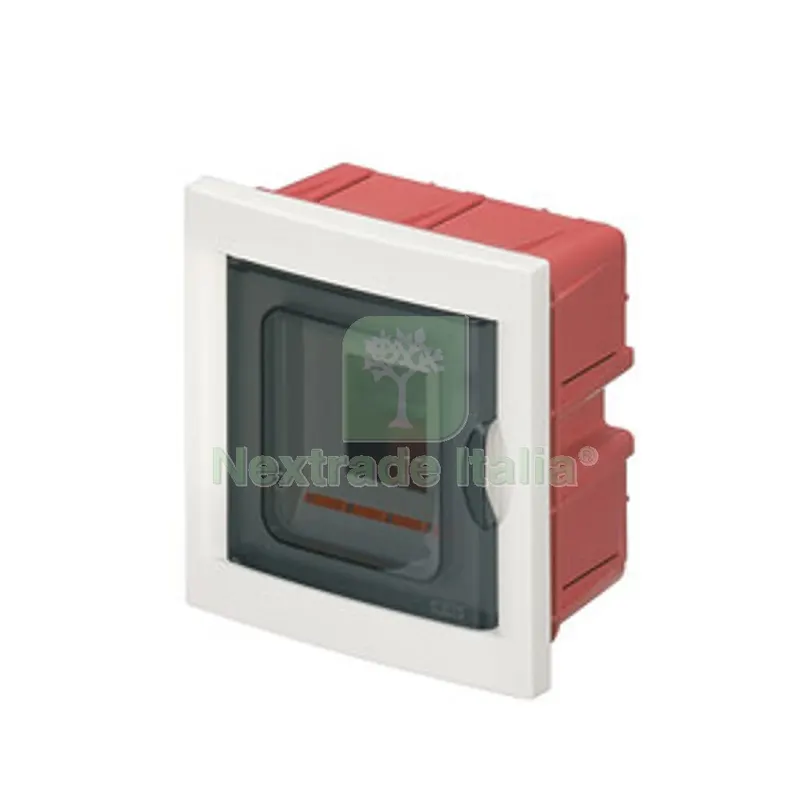 CENTRALINO INCASSO IP40 BIANCO 4 MOD PORTA FUME — Canaline e centralini — rif. FERX.508853