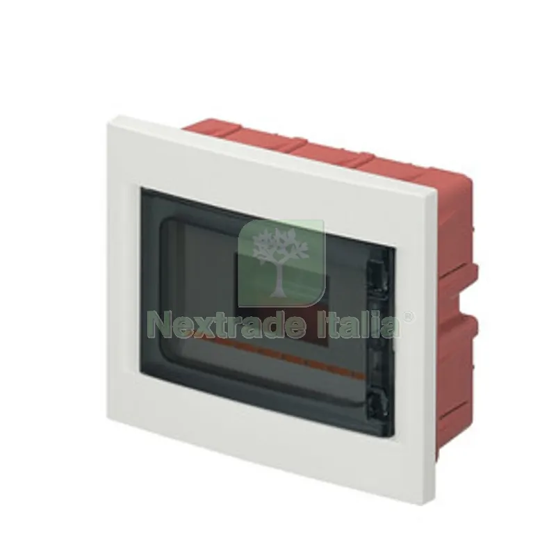 CENTRALINO INCASSO IP40 BIANCO 8 MOD PORTA FUME — Canaline e centralini — rif. FERX.508854