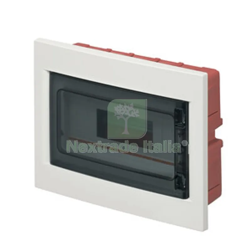 CENTRALINO INCASSO IP40 BIANCO 12 MOD PORTA FUME — Canaline e centralini — rif. FERX.508855