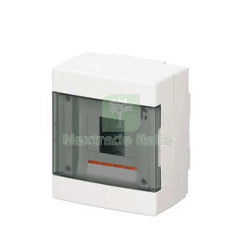 CENTRALINO DA PARETE IP40 BIANCO 4 MOD PORTA FUME — Canaline e centralini — rif. FERX.508856