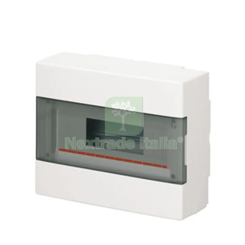CENTRALINO DA PARETE IP40 BIANCO 12 MOD PORTA FUME — Canaline e centralini — rif. FERX.508858