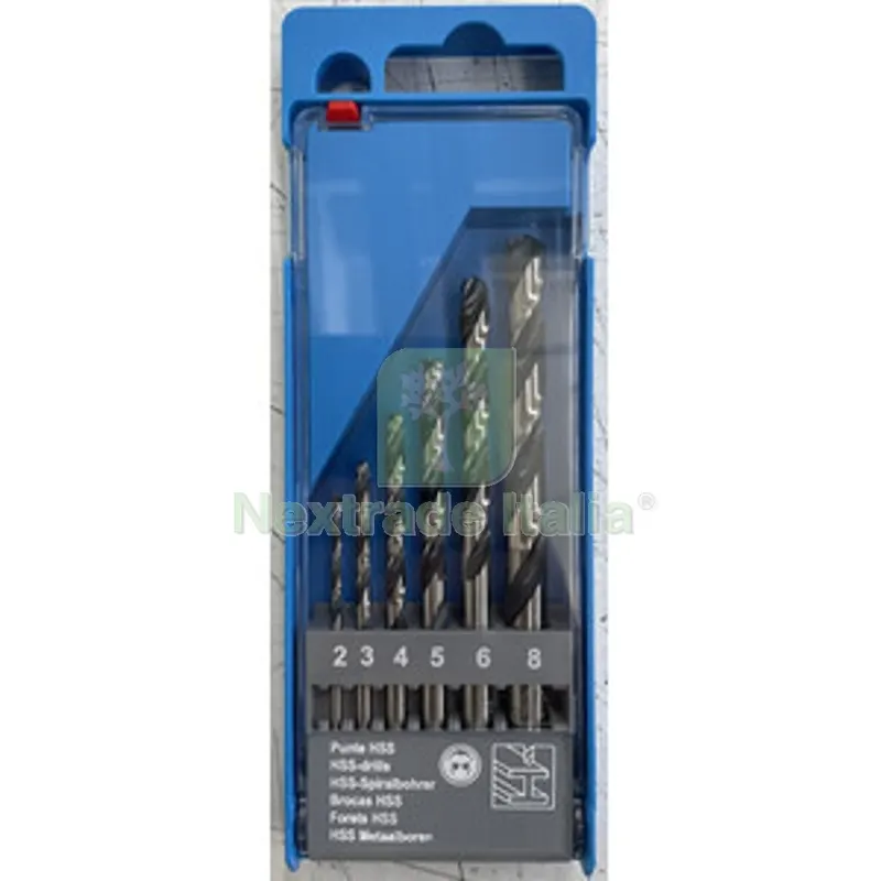 ASSORTIMENTO 6 PUNTE HSS RETTIFICATE S.Q. 2-8 MM — Punte, frese e dischi — rif. FERX.508866 ASSORTIMENTO 6 PUNTE HSS RETTIFICATE S.Q. 2-8 MM — Punte, frese e dischi — rif. FERX.508866
