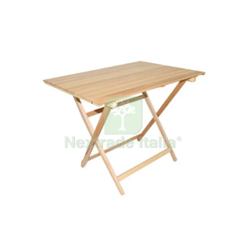 Tavolo Legno Pieghevole 100X60X75CM Noce — Illuminazione — rif. FERX.508900