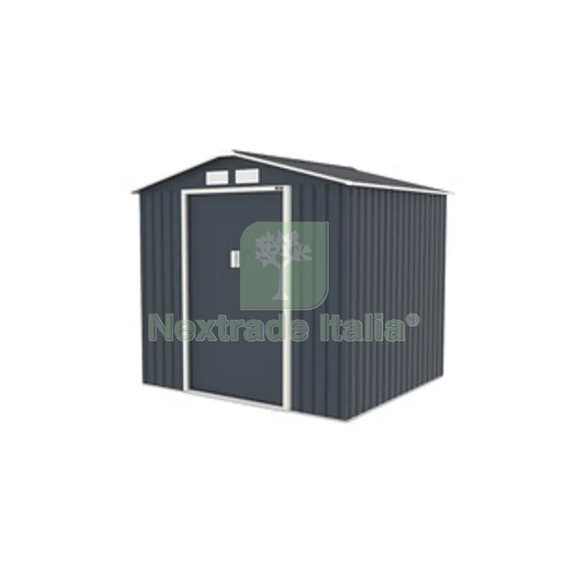 C Ricovero Attrezzi Lamiera CM213X195X195 Grigio — Gazebo e strutture giardino — rif. FERX.508969 C Ricovero Attrezzi Lamiera CM213X195X195 Grigio — Gazebo e strutture giardino — rif. FERX.508969