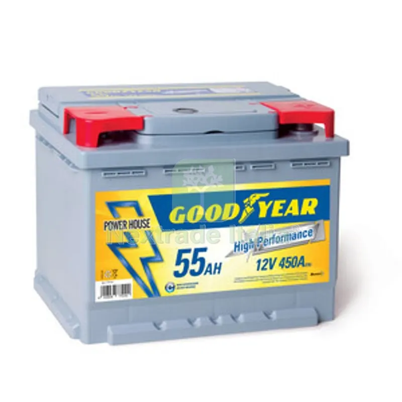 BATTERIA AUTO GOODYEAR 55AMP POWER PLUS — Trapani e avvitatori — rif. FERX.508972 BATTERIA AUTO GOODYEAR 55AMP POWER PLUS — Trapani e avvitatori — rif. FERX.508972